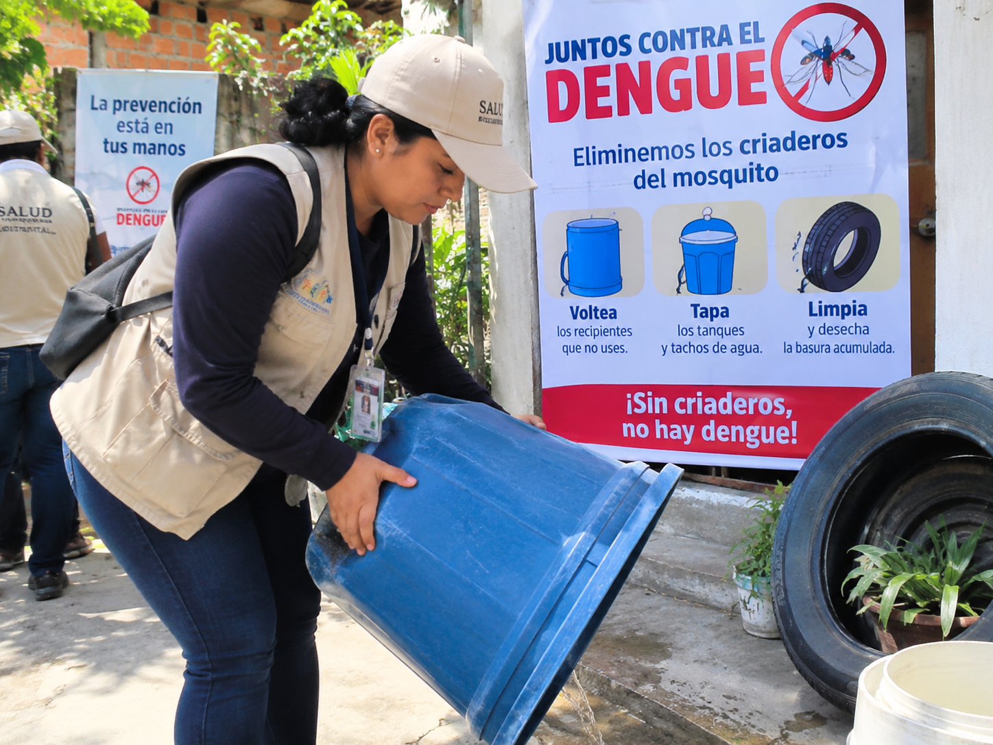 Prevención den dengue en Yacuiba